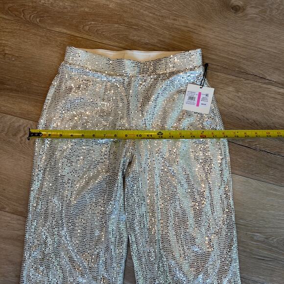 ANNE KLEIN Women's Petite Pull-On Wide-Leg Sparkle Pants Size PXXS - Picture 4 of 12